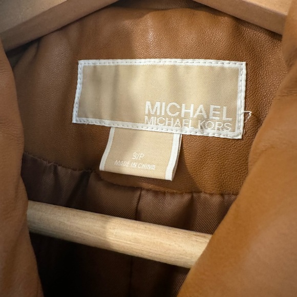 Michael Kors Leather Jacket - Picture 5 of 5